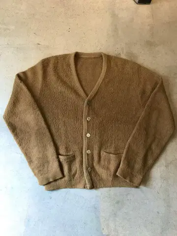 모헤어 가디건 빈티지 70s 80s 노무라 쿠니카즈