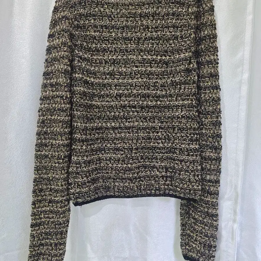 Roem 트위드 긴팔 가디건