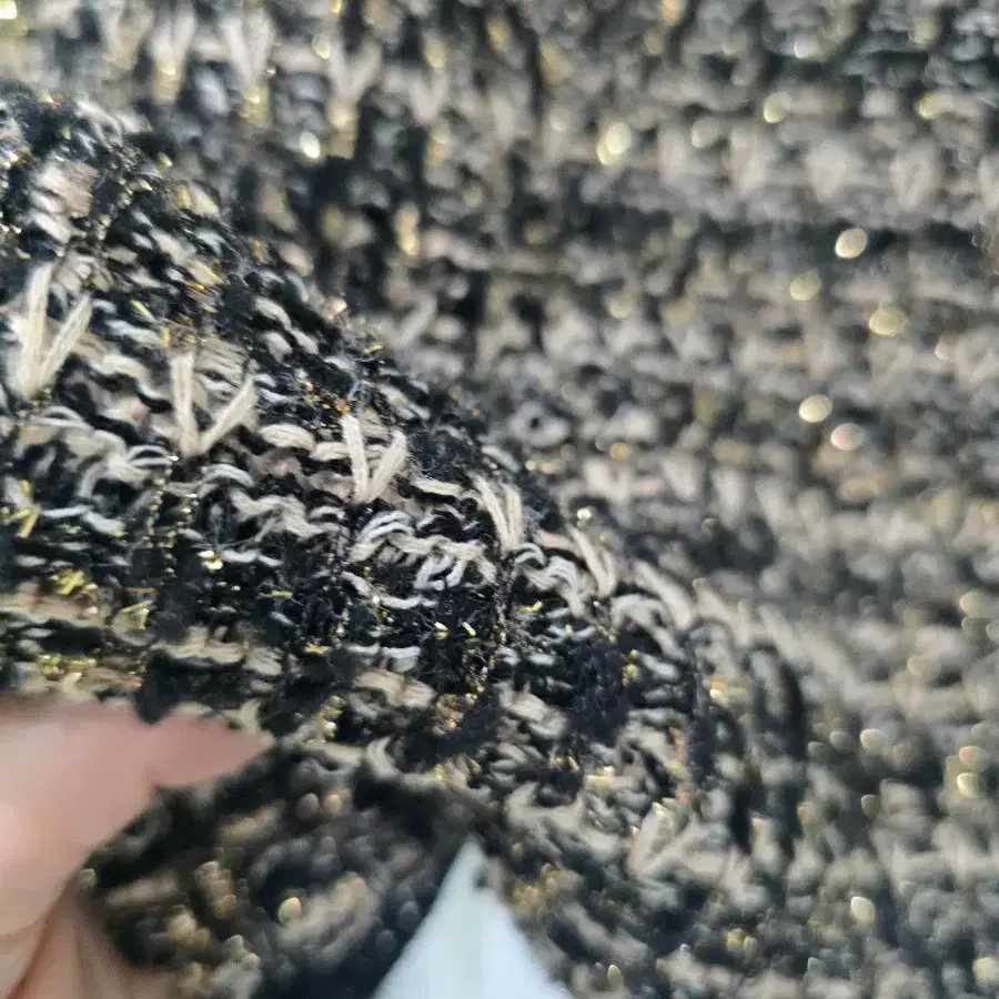 Roem 트위드 긴팔 가디건