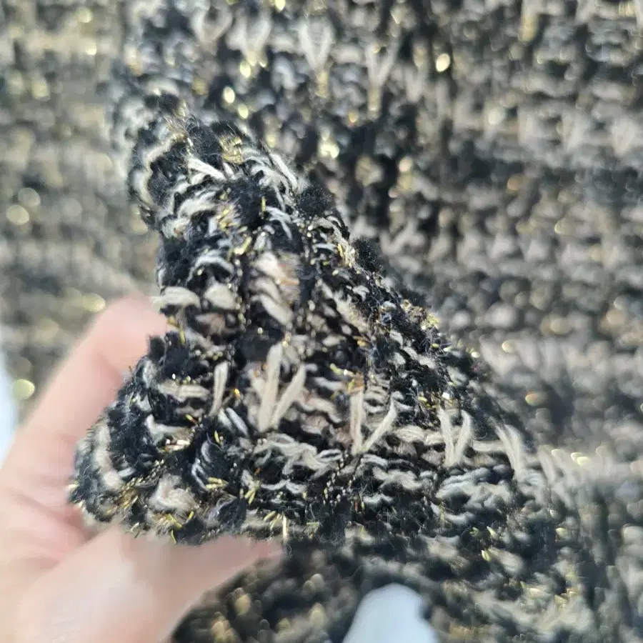 Roem 트위드 긴팔 가디건