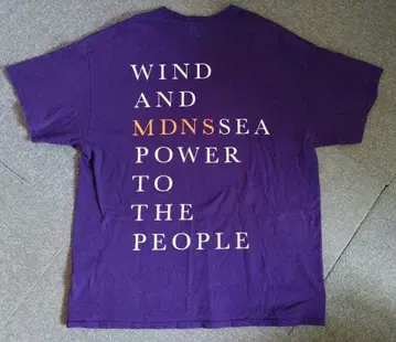 WIND AND SEA x MADNESS T셔츠 XL 한정판
