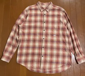 Papas 옴브레 체크 플란넬 셔츠 WALL GUY SHIRT 일본제