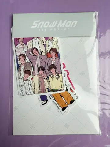 SnowMan POPUP 서울 스티커 세트 미개봉