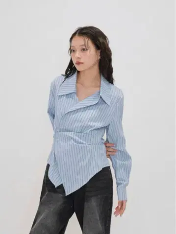 Enewd nina wrap ribbon shirt