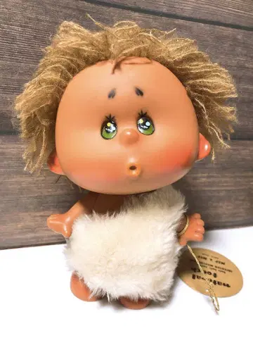 쇼와 레트로 당시물 인테리어 마스코트 인형 소프트 비닐 헤어 헤어 시리즈