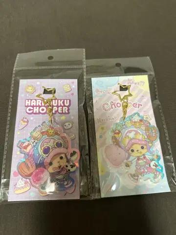무기와라 스토어 하라주쿠 한정판 초파 아크릴 키링 2종