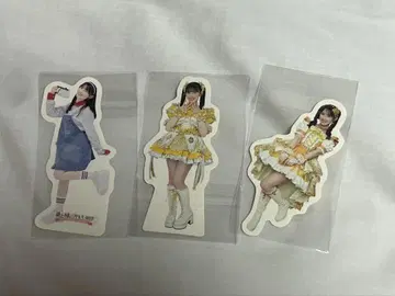 초 도키메키 선전부 스다 아이키 형압 스티커 3매 세트