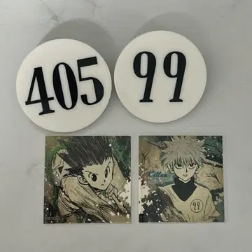 HUNTER x HUNTER 토카시 요시히로전 번호판 곤 키루아