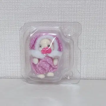 아기 컬러풀 토끼 코스튬 플로라 토끼 아기 핑크