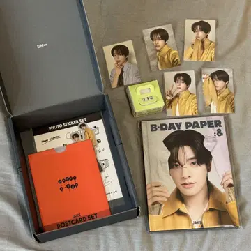 ENHYPEN B-DAY paper 제이 트레이딩 카드 스티커