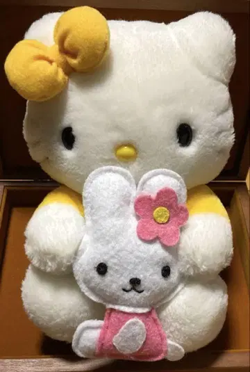 산리오 헬로키티 미미 봉제 인형 레트로 데이지 토끼