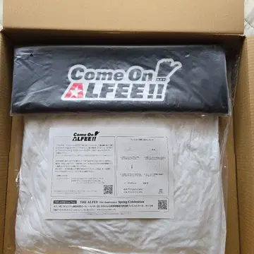Come On ALFEE!! 로고 쿠션 미사용