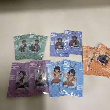 아크릴 키링 6개 세트