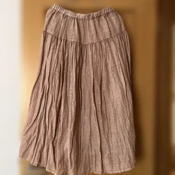 [ 새상품 ] pas de calais 린넨 혼방 스커트