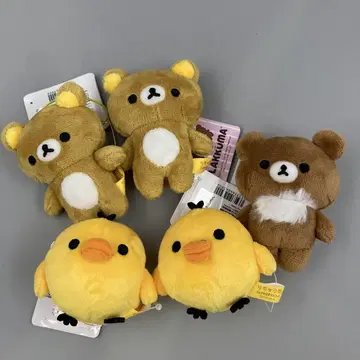 리락쿠마 밴딩 끈 포함 마스코트 리락쿠마 키이로이토리 차이로이쿠마