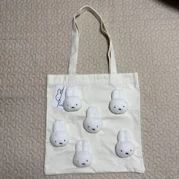 [미사용 새상품] 메리제니 복슬복슬 미피 토트백 아이보리
