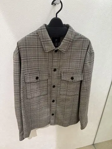 H&M 남성용 체크 자켓 L