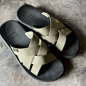 인기 사이즈 26cm TEVA VOYA SLIDE 올리브 테바 보야
