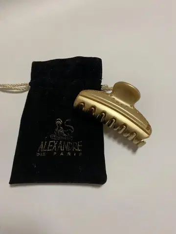 ALEXANDRE de PARIS 큐빅 헤어 클립