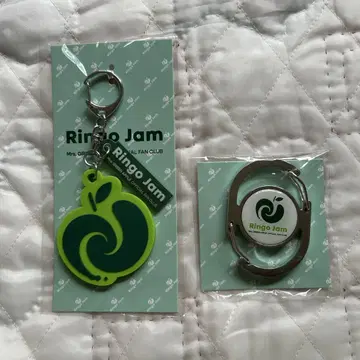 Mrs. GREEN APPLE 카라비너와 러버 키링