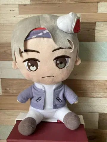 bts 테테 K-POP 봉제 인형 이치고 포함 약 30cm