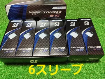 [ 6개입 슬리브 ] 골프공 TOUR B XS 화이트