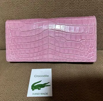 크로커다일 통가죽 지갑