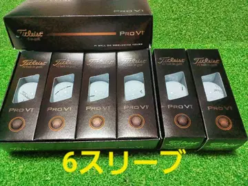 [ 6개입 슬리브 ] 골프공 타이틀리스트 Pro V1