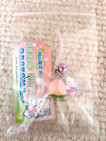 지역 한정 키티 오카야마 한정 복숭아 버전