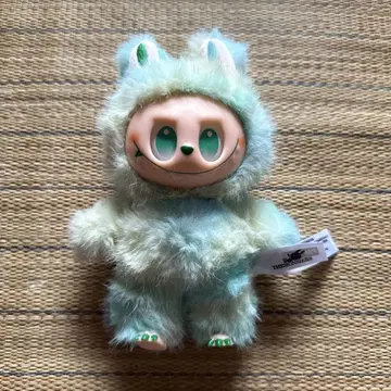 민트 그린 귀 달린 봉제 인형
