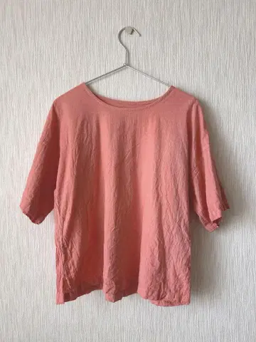 젠 선생님의 일상복 반팔 티셔츠 핑크