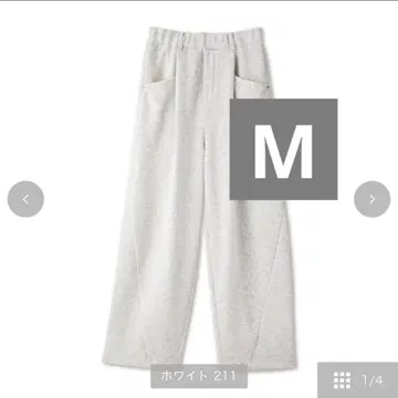 코쿤 팬츠 시마무라 푸우산 그레이 중백
