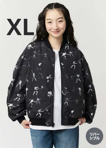 그라니프 마츠모토 타이요 핑퐁 별과 달과 리버서블 블루종 graniph