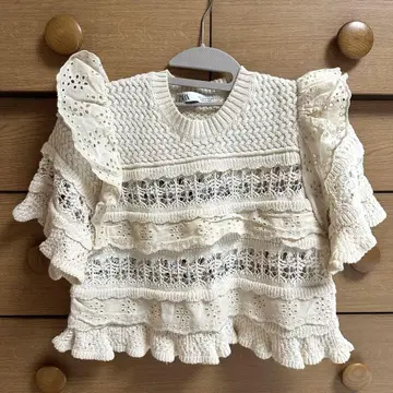 ZARA 반팔 니트