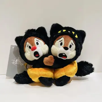 칩앤데일 봉제 인형 키링 키체인 분장 HALLOWEEN