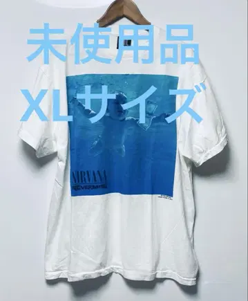 미사용품 NIRVANA NEVERMIND S/S TEE USA제