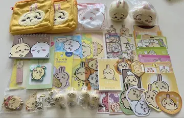 치이카와 토끼 캐릭터 굿즈 세트