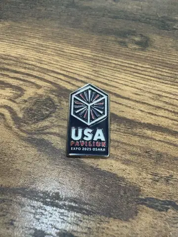 USA Pavilion 핀 배지 EXPO 2025 OSAKA