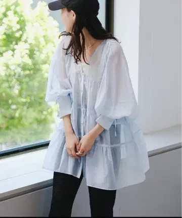 Kastane 카스타네 [멀티 웨이] 시어 티어드 튜닉