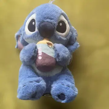 스티치 봉제 인형 음료 포함