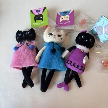 칼디 쿠타쿠타 고양이 3마리 세트
