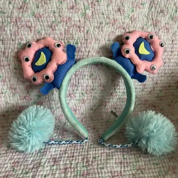 캐릭터 머리띠 꽃 디자인
