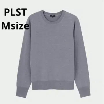 PLST 엑스트라 파인 메리노울 블렌드 크루넥 스웨터 M 사이즈