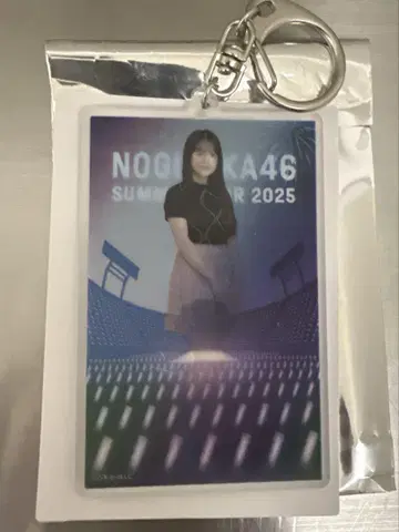 노기자카46 스즈키 유나 굿즈 복권 A상 카드 키링 9월 공연 ver