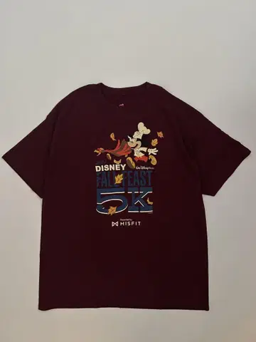 Disney 2017 Fall Feast 5K 셔츠 미키마우스