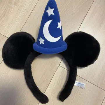 미키 귀 마법사 모자