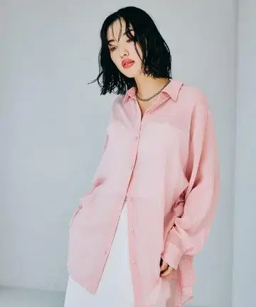 렙심 택 포함 새상품 사이드 셔링 셔츠