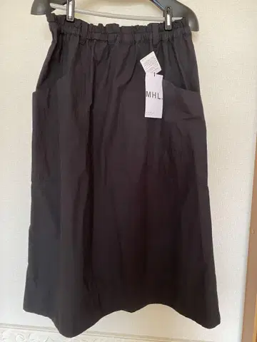 MHL. 마가렛호웰 WASHED COTTON POPLIN 스커트