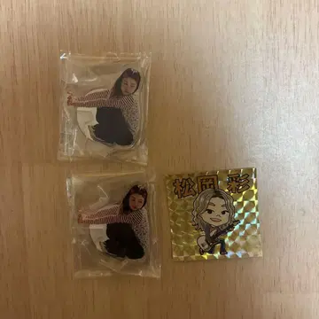 SHISHAMO 마츠오카 아야 아크릴 스탠드 스티커