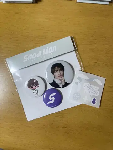 덤 포함 SnowMan 한국 팝업 캔뱃지 세트 데코씰 후카사와 타츠야